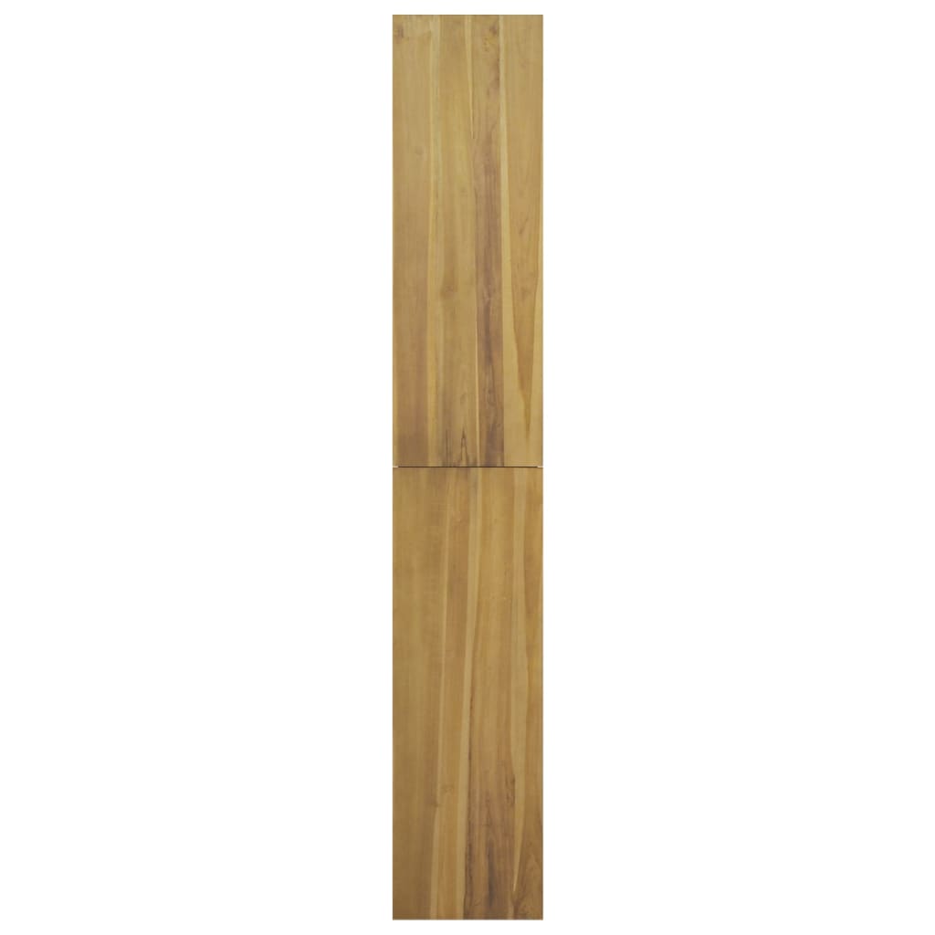 Kirjahylly 70x30x180 cm täysi tiikki - Sisustajankoti.fi