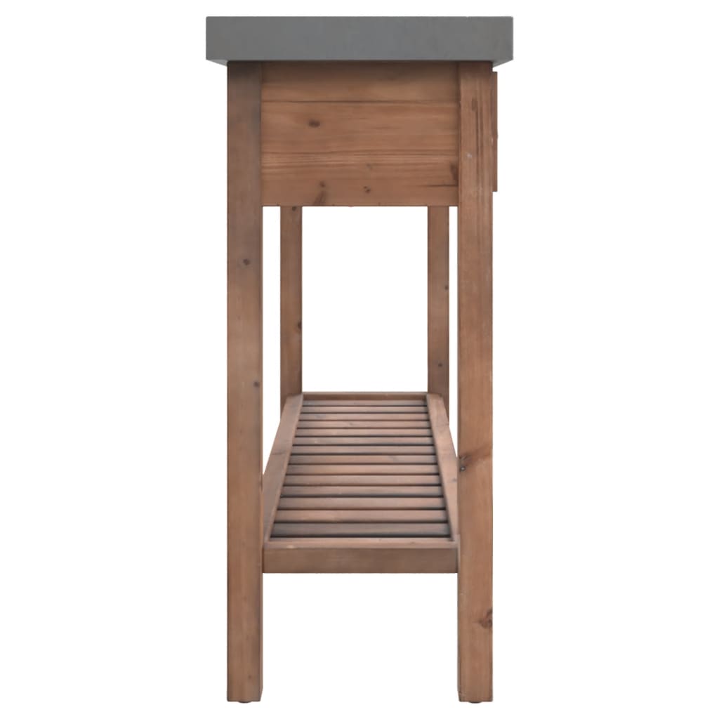 Konsolipöytä 110x35x80 cm täysi kuusi - Sisustajankoti.fi