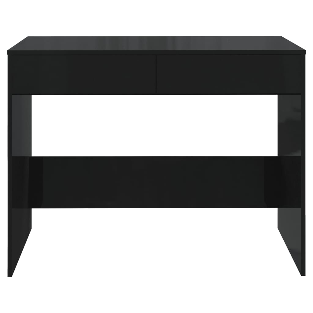 Työpöytä musta 101x50x76,5 cm lastulevy - Sisustajankoti.fi