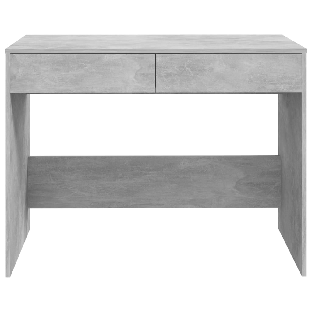 Työpöytä betoninharmaa 101x50x76,5 cm lastulevy - Sisustajankoti.fi