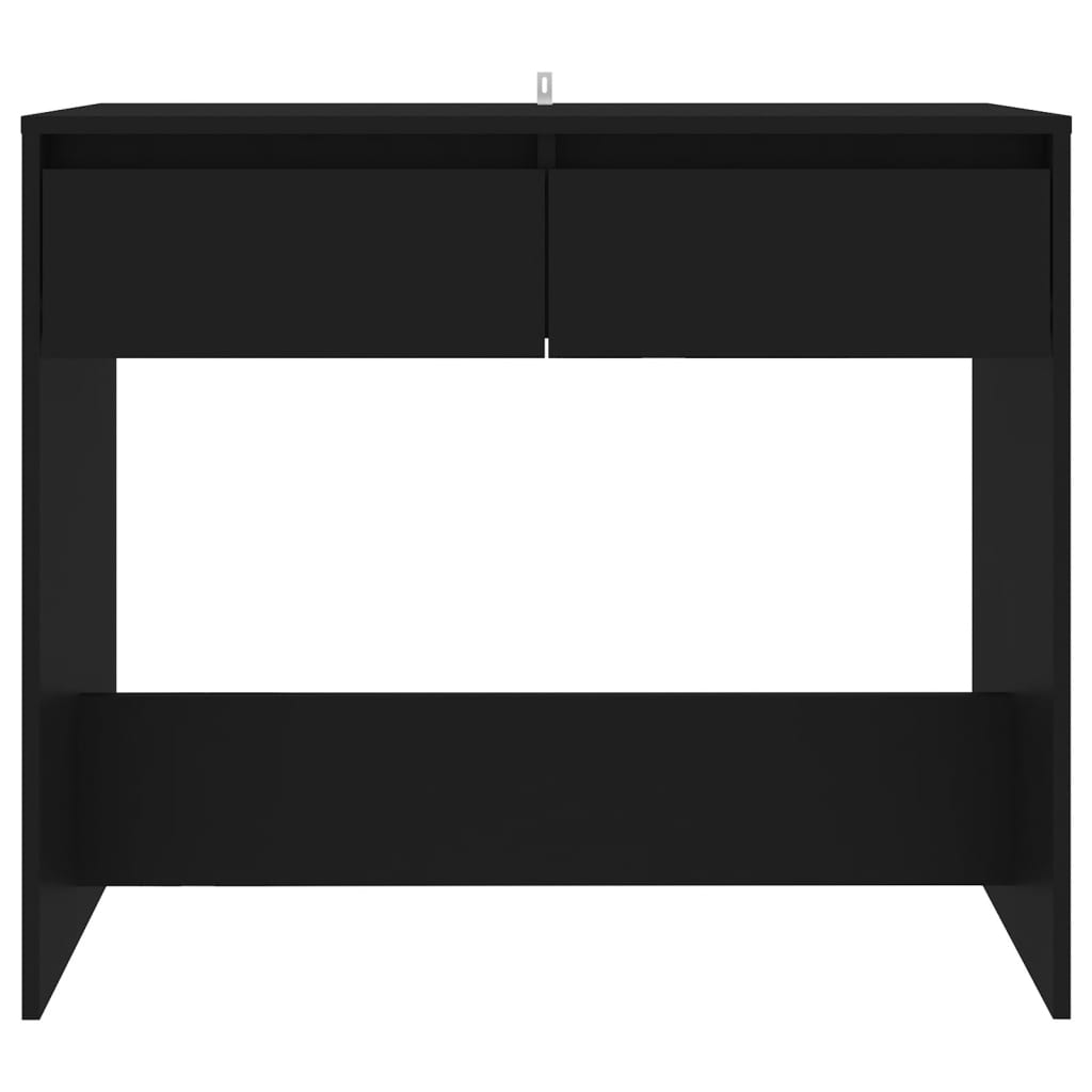 Konsolipöytä musta 89x41x76,5 cm teräs - Sisustajankoti.fi