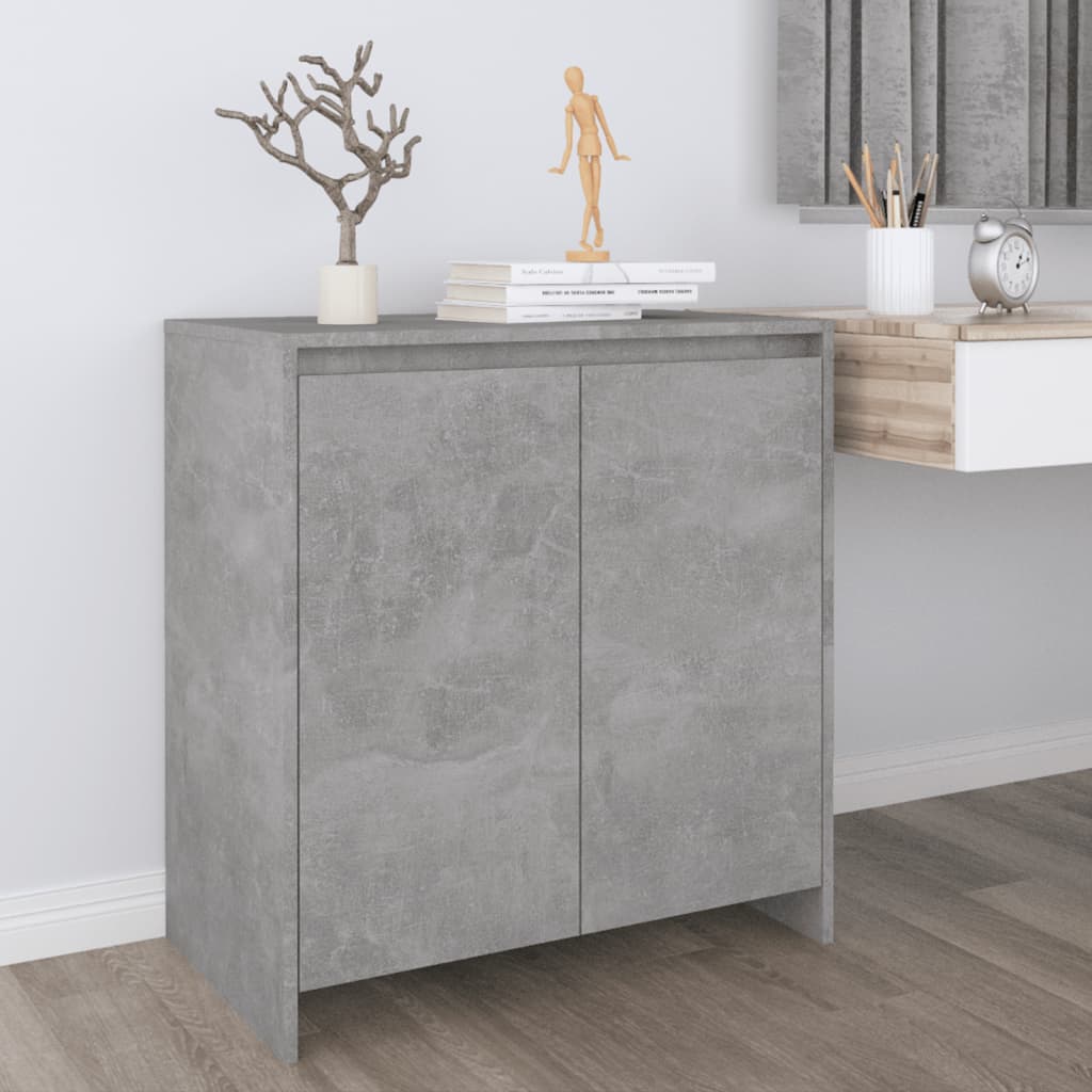 Senkki betoninharmaa 70x40x73,5 cm lastulevy - Sisustajankoti.fi