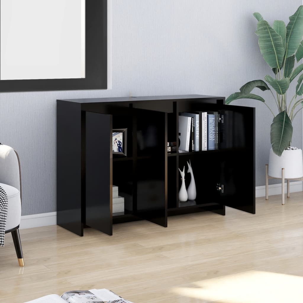 Senkki musta 102x33x75 cm lastulevy - Sisustajankoti.fi