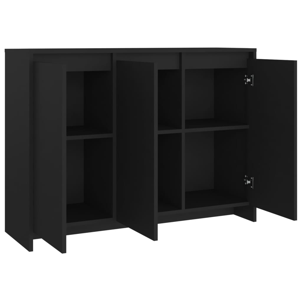 Senkki musta 102x33x75 cm lastulevy - Sisustajankoti.fi