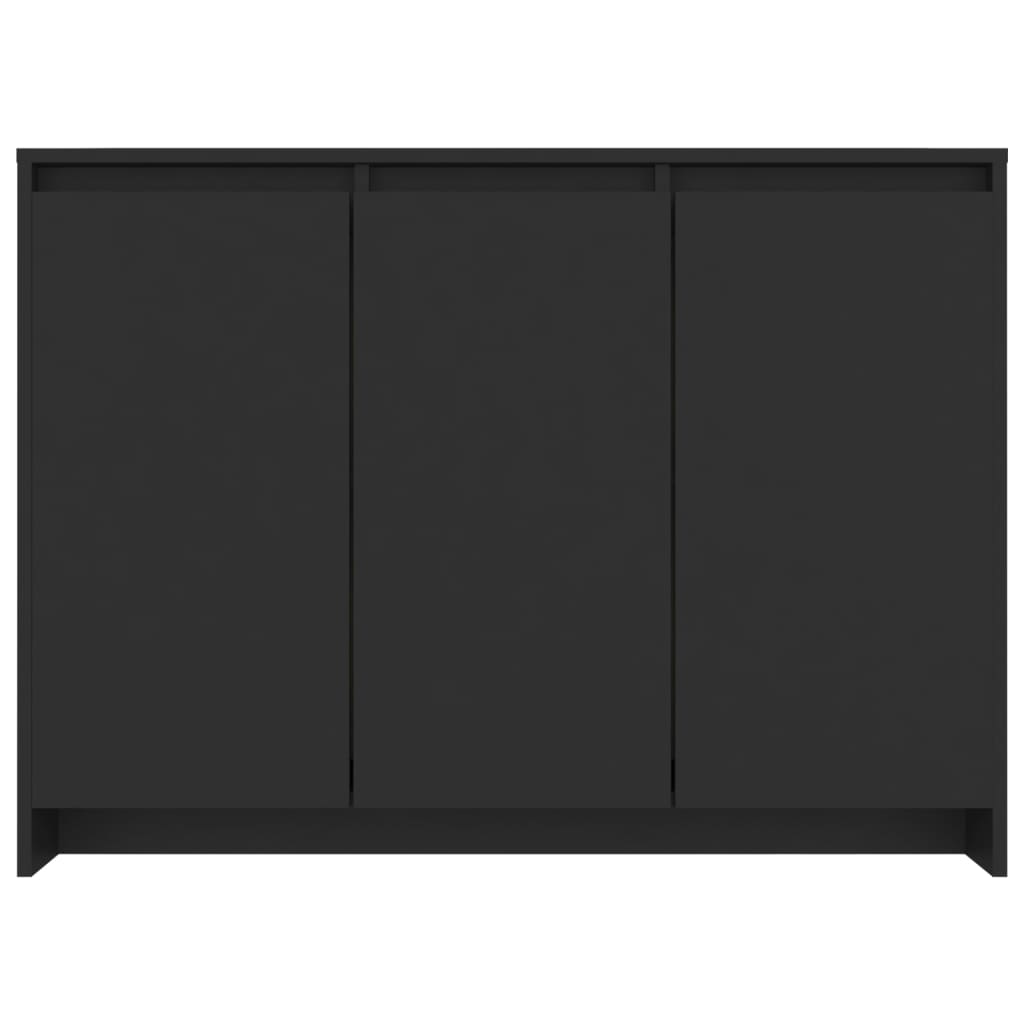 Senkki musta 102x33x75 cm lastulevy - Sisustajankoti.fi