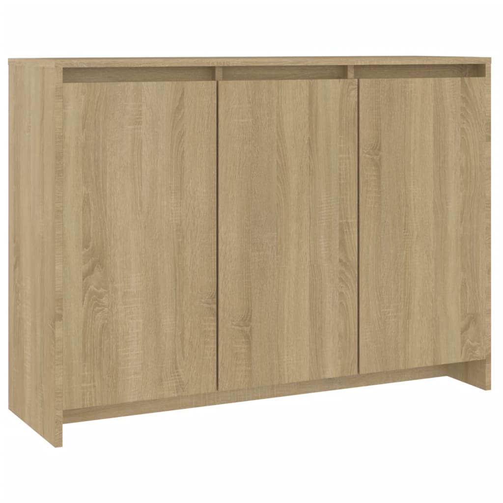 Senkki Sonoma-tammi 102x33x75 cm lastulevy - Sisustajankoti.fi