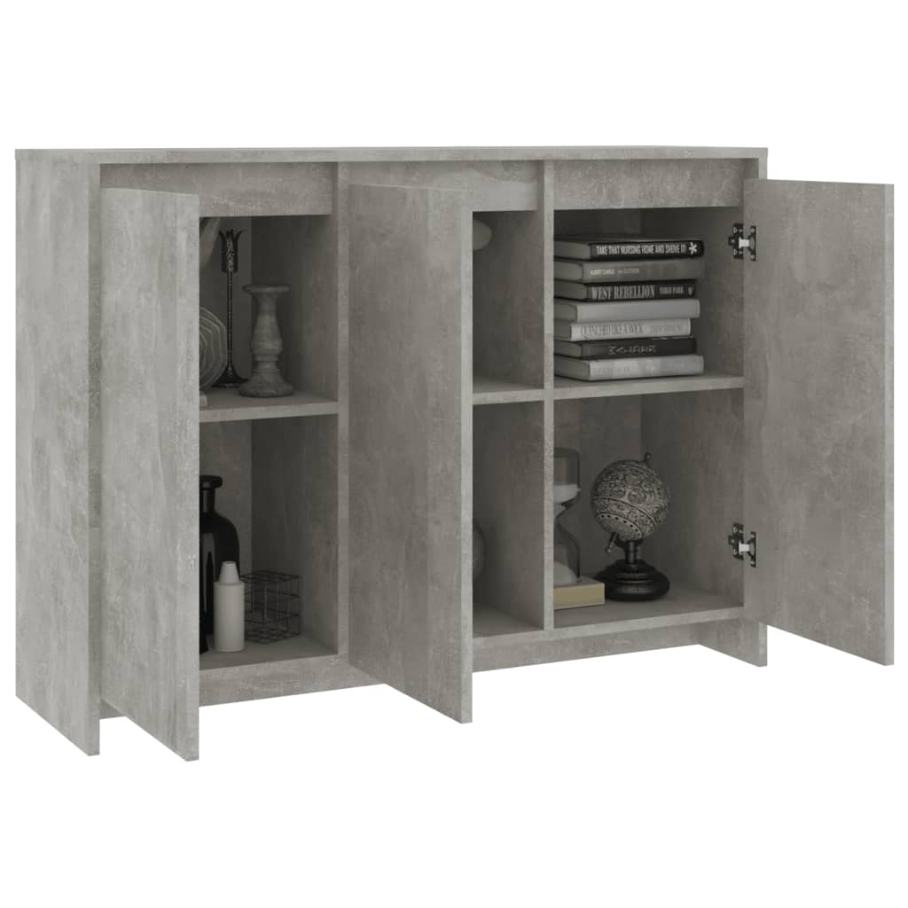 Senkki betoninharmaa 102x33x75 cm lastulevy - Sisustajankoti.fi