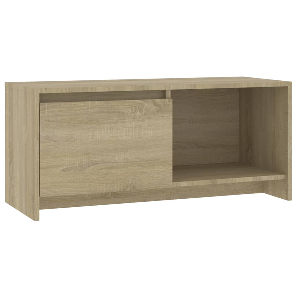 TV-taso Sonoma tammi 90x35x40 cm lastulevy - Sisustajankoti.fi