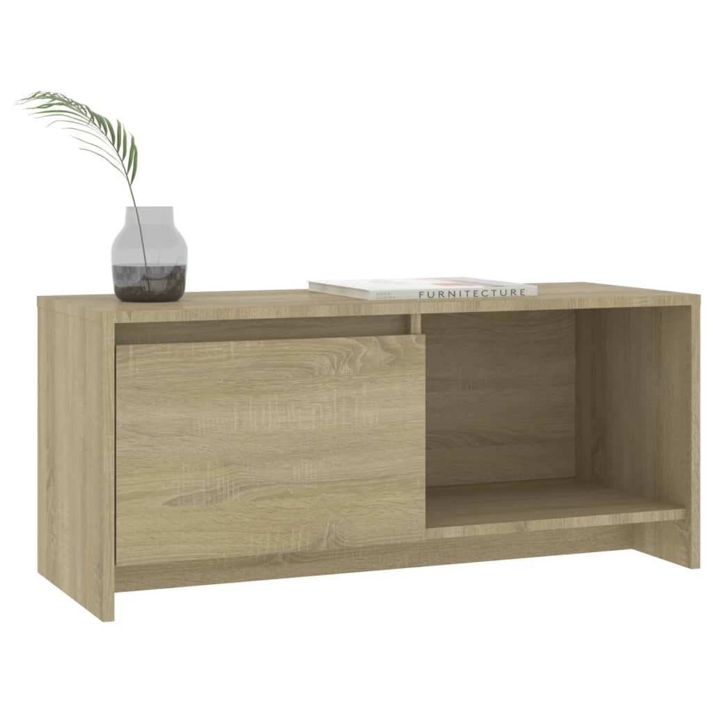TV-taso Sonoma tammi 90x35x40 cm lastulevy - Sisustajankoti.fi