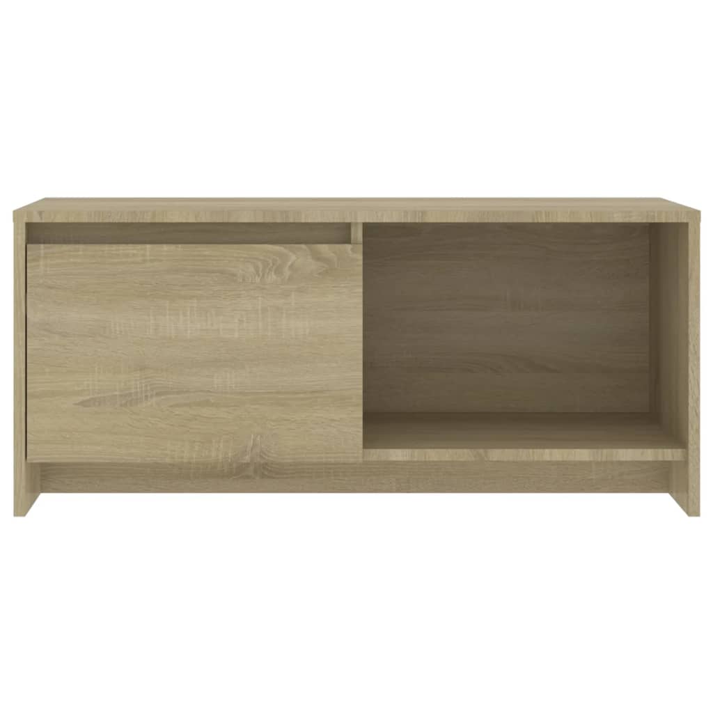 TV-taso Sonoma tammi 90x35x40 cm lastulevy - Sisustajankoti.fi
