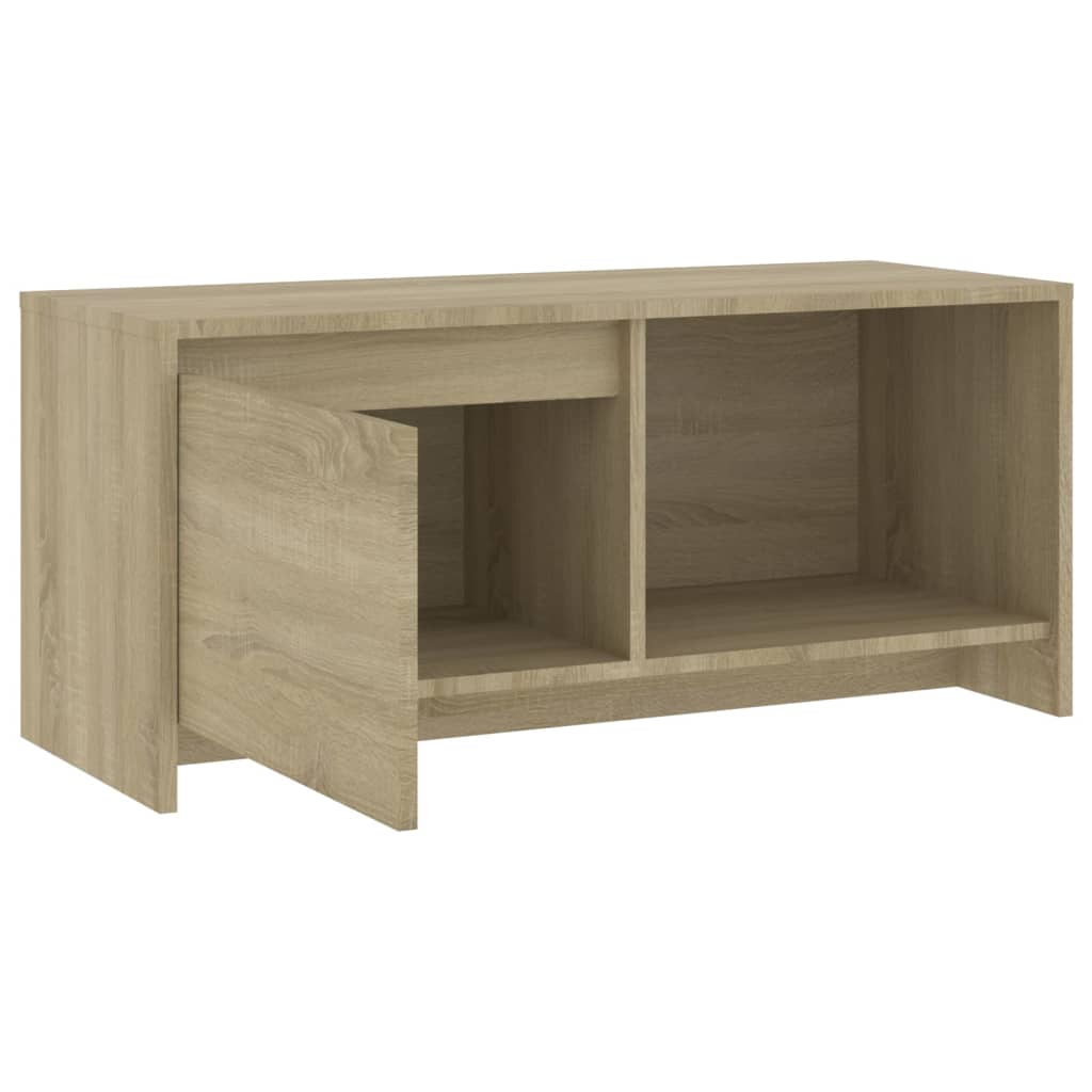 TV-taso Sonoma tammi 90x35x40 cm lastulevy - Sisustajankoti.fi