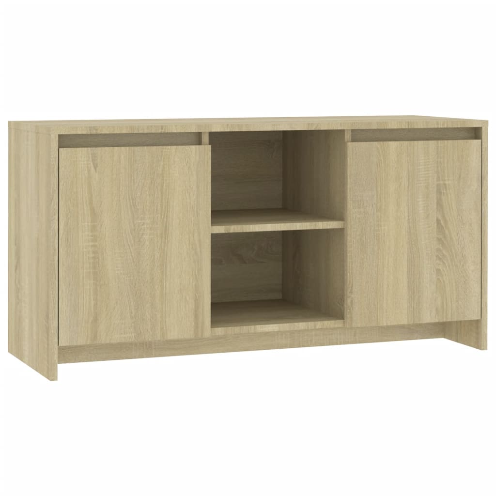 TV-taso Sonoma-tammi 102x37,5x52,5 cm lastulevy - Sisustajankoti.fi