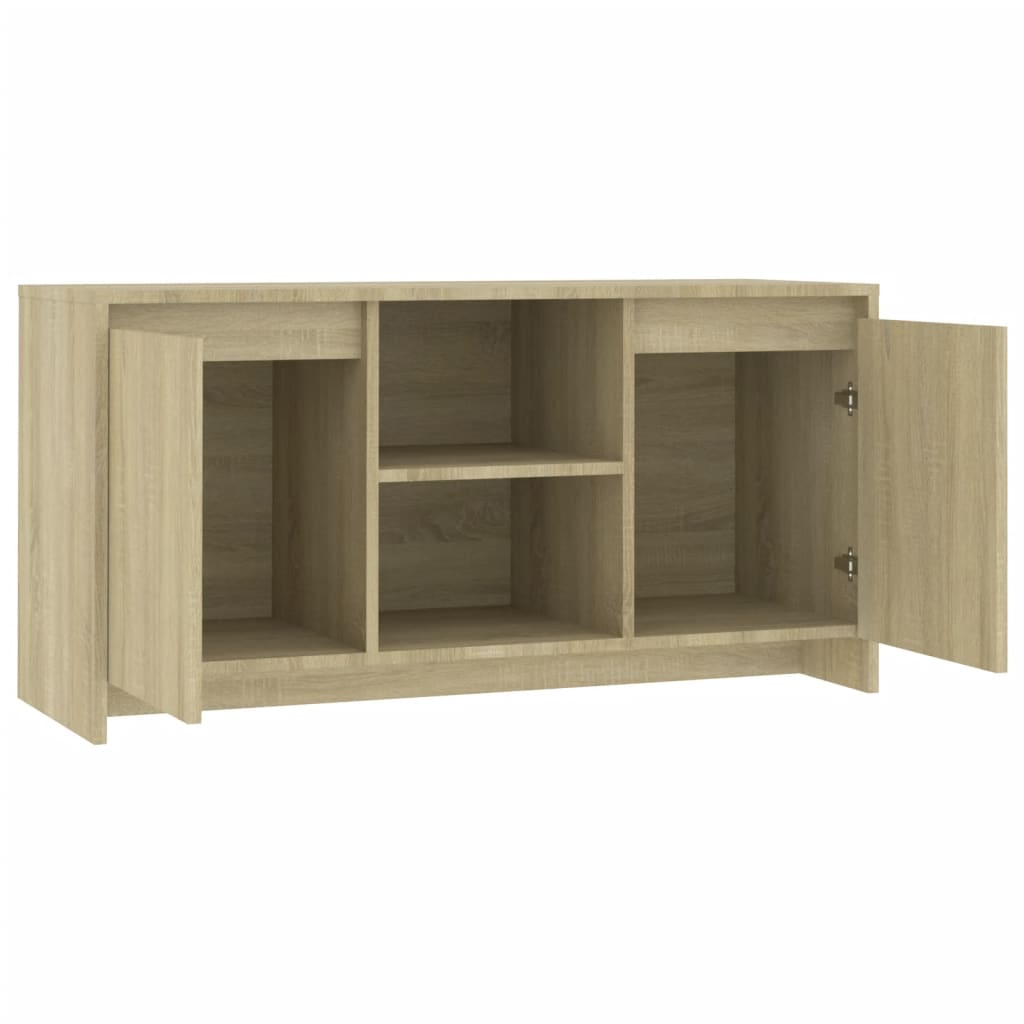 TV-taso Sonoma-tammi 102x37,5x52,5 cm lastulevy - Sisustajankoti.fi