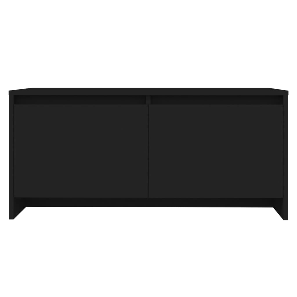 Sohvapöytä musta 90x50x41,5 cm lastulevy - Sisustajankoti.fi