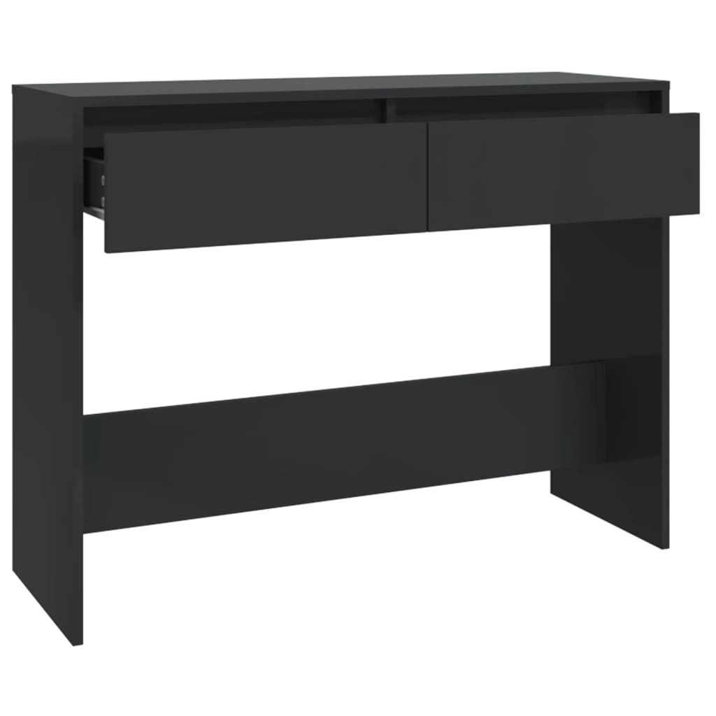 Konsolipöytä musta 100x35x76,5 cm - Sisustajankoti.fi