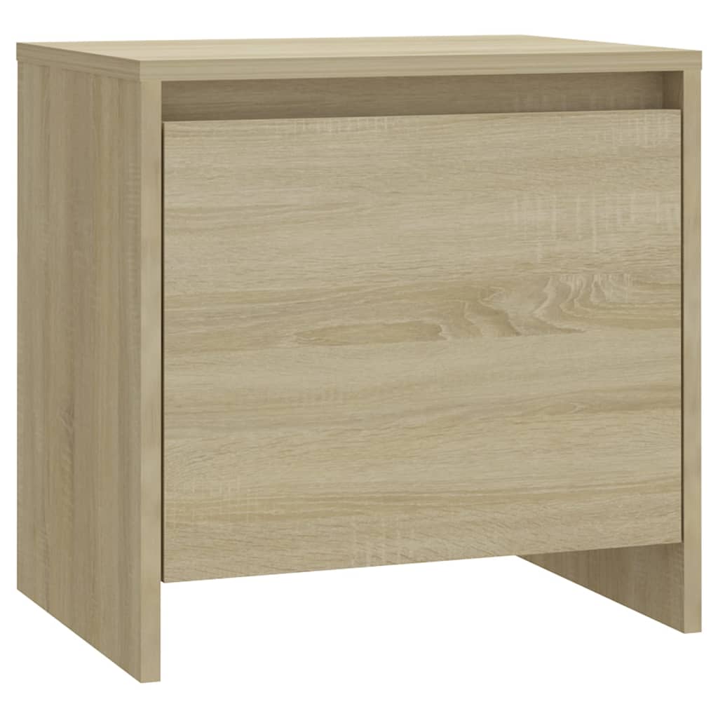 Yöpöydät 2 kpl Sonoma-tammi 45x34x44,5 cm lastulevy - Sisustajankoti.fi