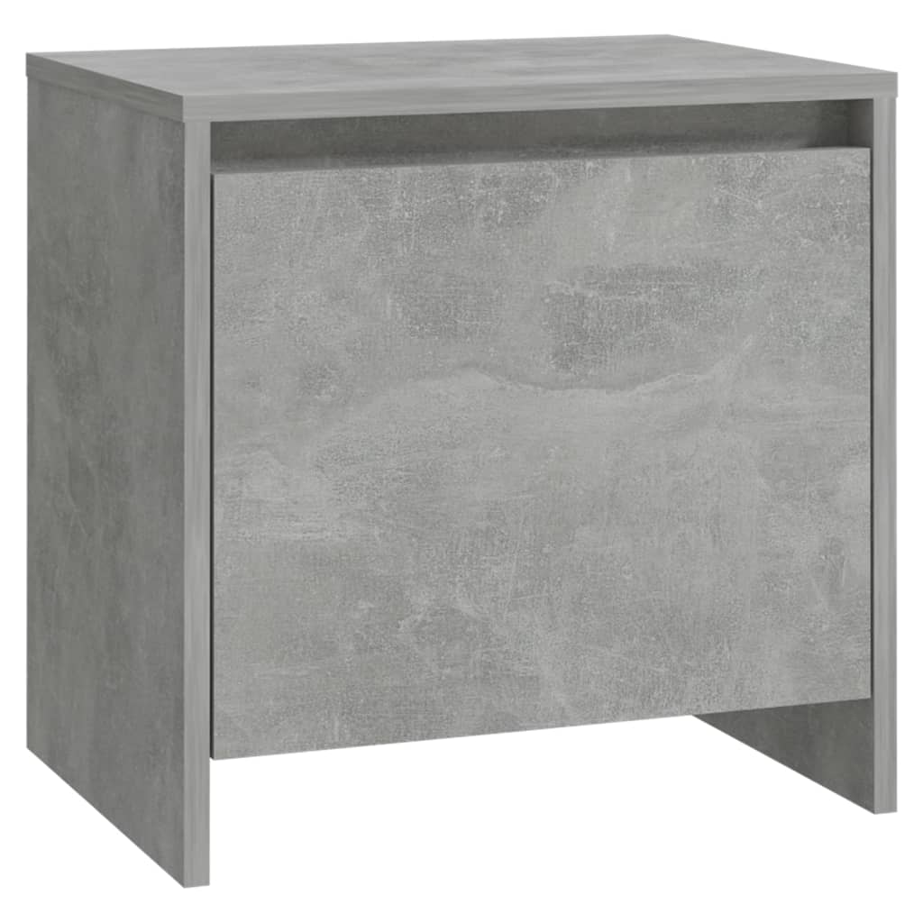Yöpöytä betoninharmaa 45x34x44,5 cm lastulevy - Sisustajankoti.fi