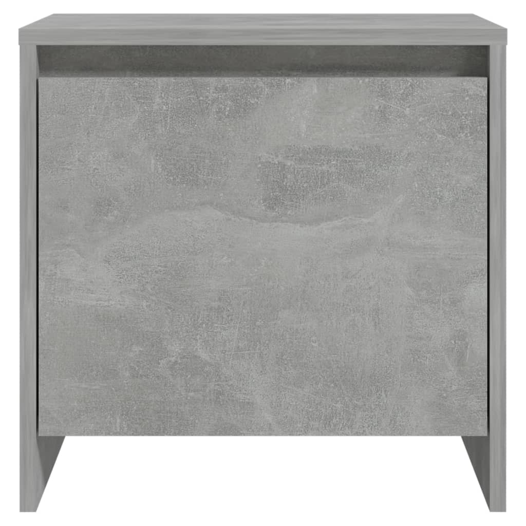 Yöpöytä betoninharmaa 45x34x44,5 cm lastulevy - Sisustajankoti.fi