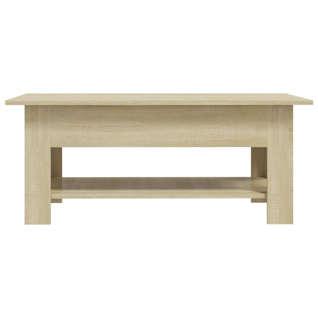 Sohvapöytä Sonoma-tammi 102x55x42 cm lastulevy - Sisustajankoti.fi