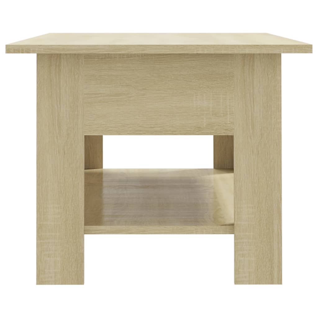 Sohvapöytä Sonoma-tammi 102x55x42 cm lastulevy - Sisustajankoti.fi