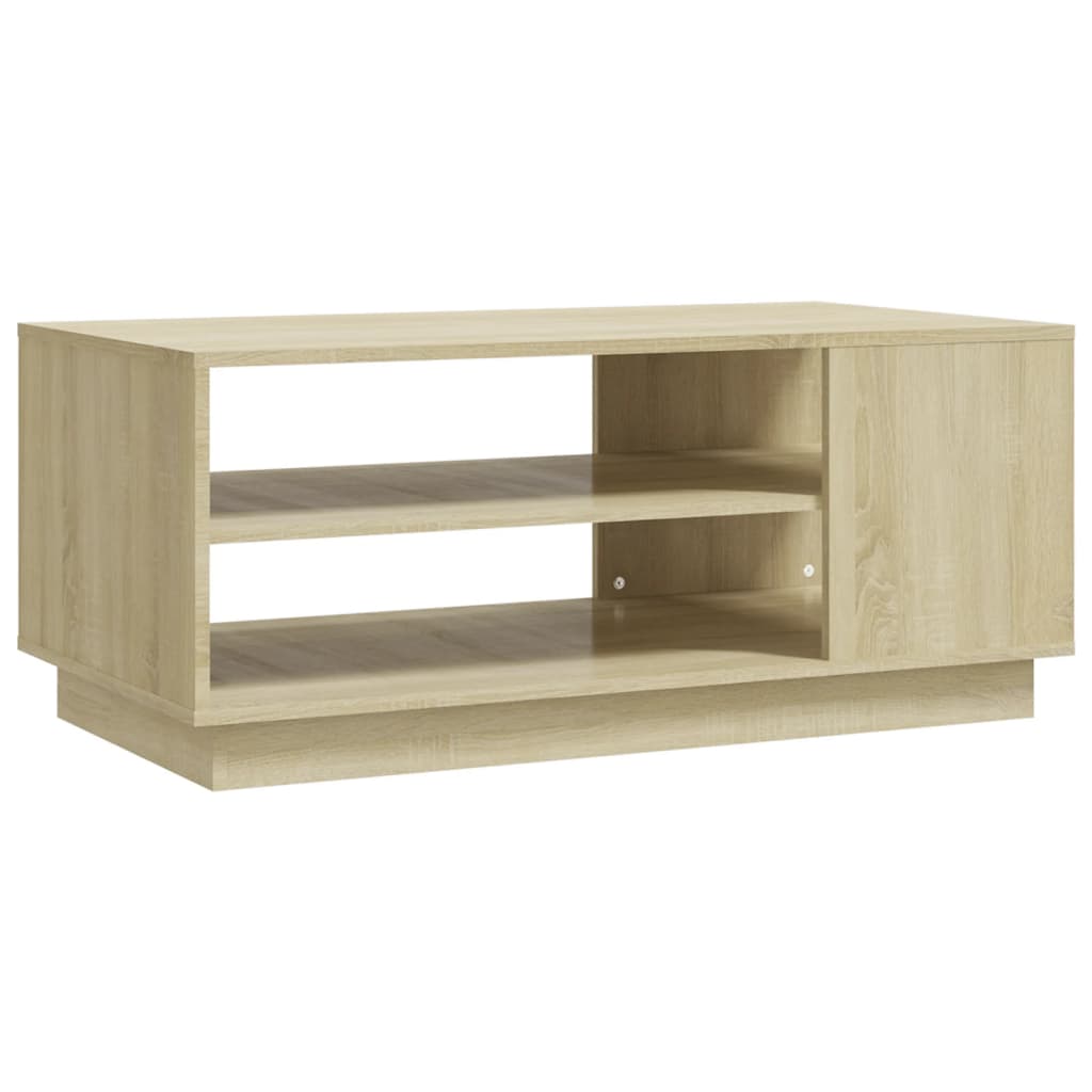 Sohvapöytä Sonoma-tammi 102x55x43 cm lastulevy - Sisustajankoti.fi