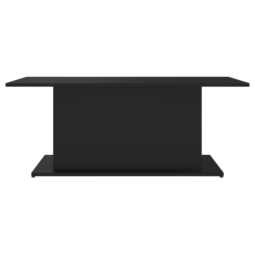 Sohvapöytä musta 102x55,5x40 cm lastulevy - Sisustajankoti.fi