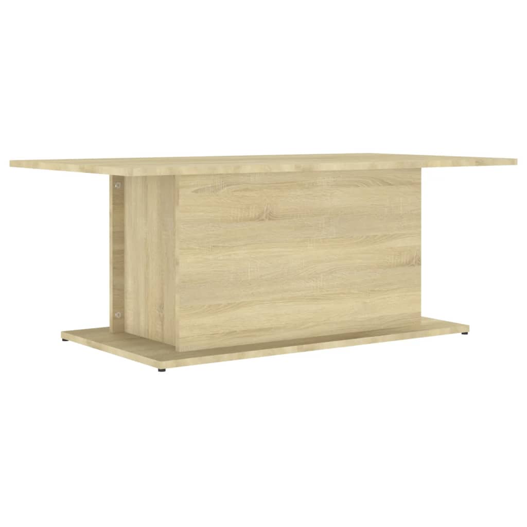 Sohvapöytä Sonoma-tammi 102x55,5x40 cm lastulevy - Sisustajankoti.fi
