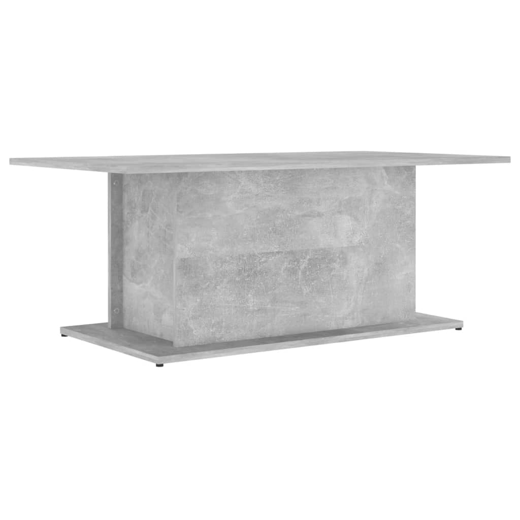 Sohvapöytä betoninharmaa 102x55,5x40 cm lastulevy - Sisustajankoti.fi