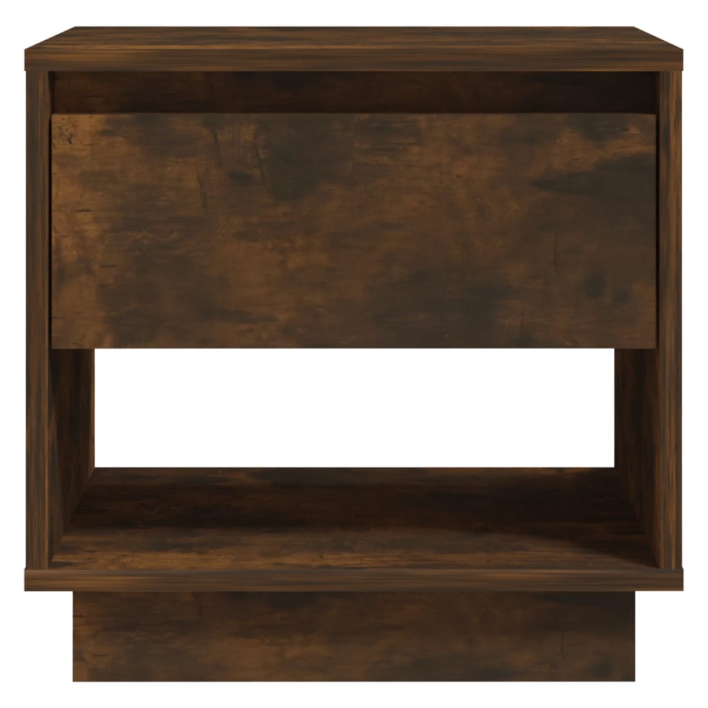 Yöpöydät 2 kpl savutammi 45x34x44 cm lastulevy - Sisustajankoti.fi