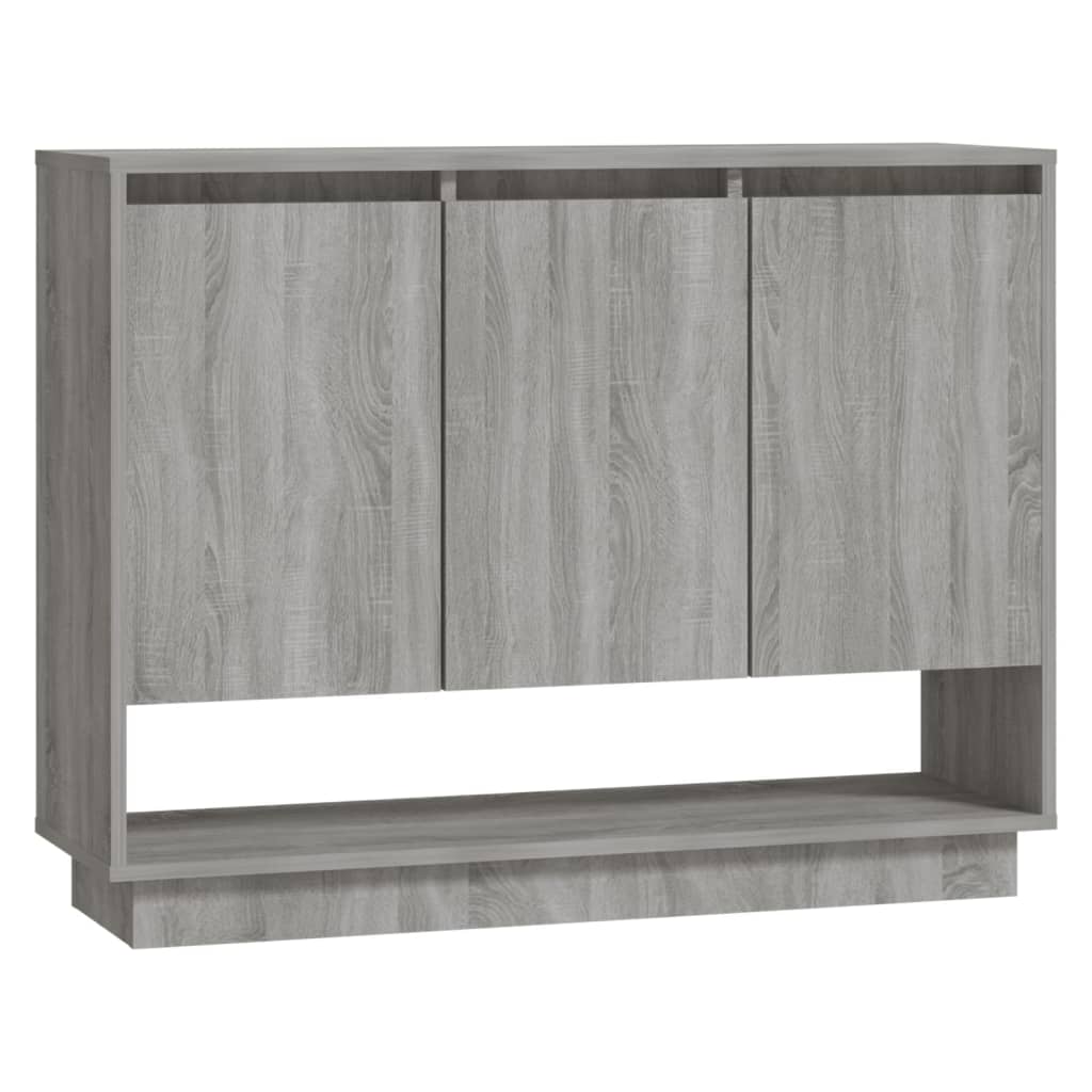 Senkki harmaa Sonoma-tammi 97x31x75 cm lastulevy - Sisustajankoti.fi
