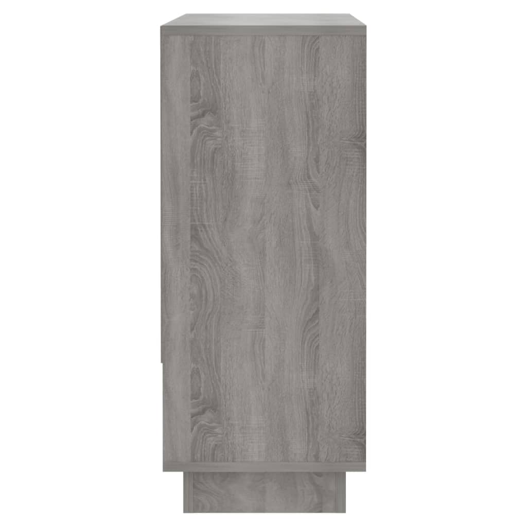 Senkki harmaa Sonoma-tammi 97x31x75 cm lastulevy - Sisustajankoti.fi