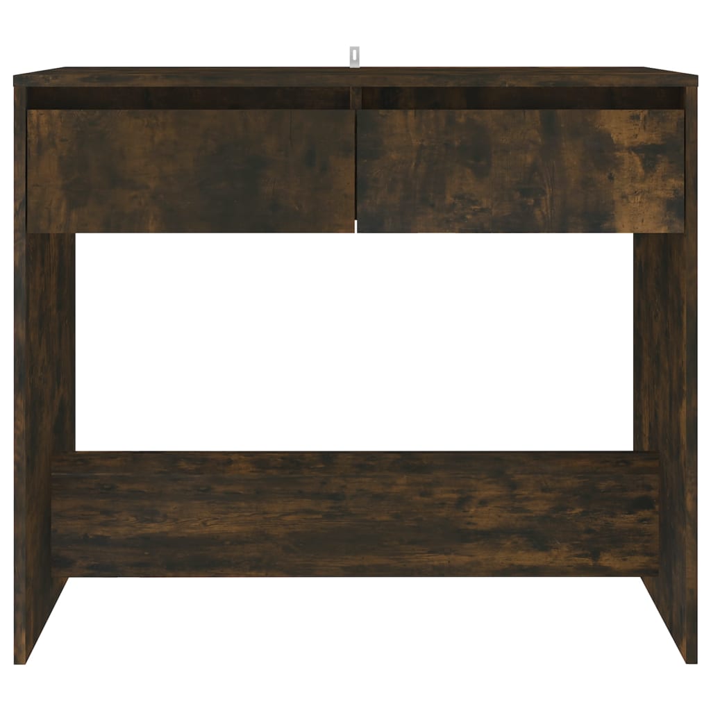Konsolipöytä savutammi 89x41x76,5 cm lastulevy - Sisustajankoti.fi