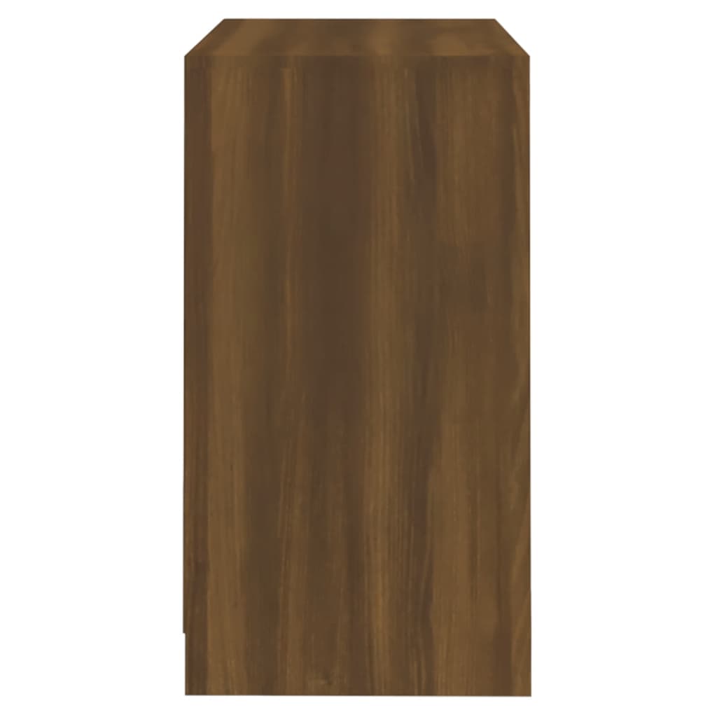 Senkki ruskea tammi 70x41x75 cm tekninen puu - Sisustajankoti.fi