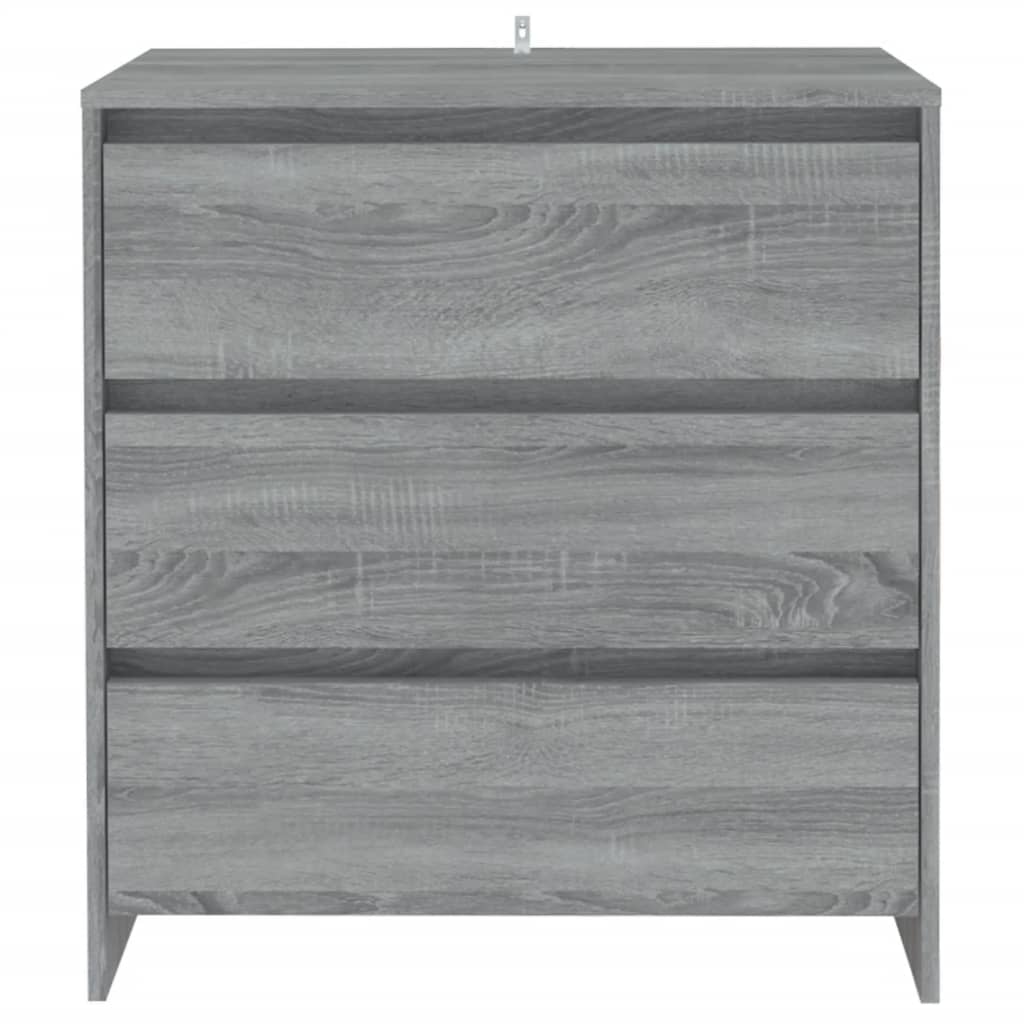 Senkki harmaa Sonoma-tammi 70x41x75 cm lastulevy - Sisustajankoti.fi