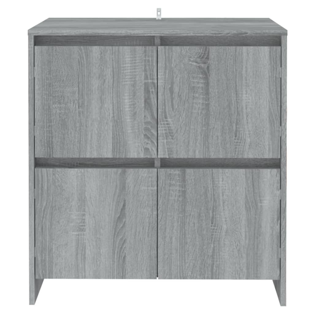 Senkki harmaa Sonoma-tammi 70x41x75 cm lastulevy - Sisustajankoti.fi