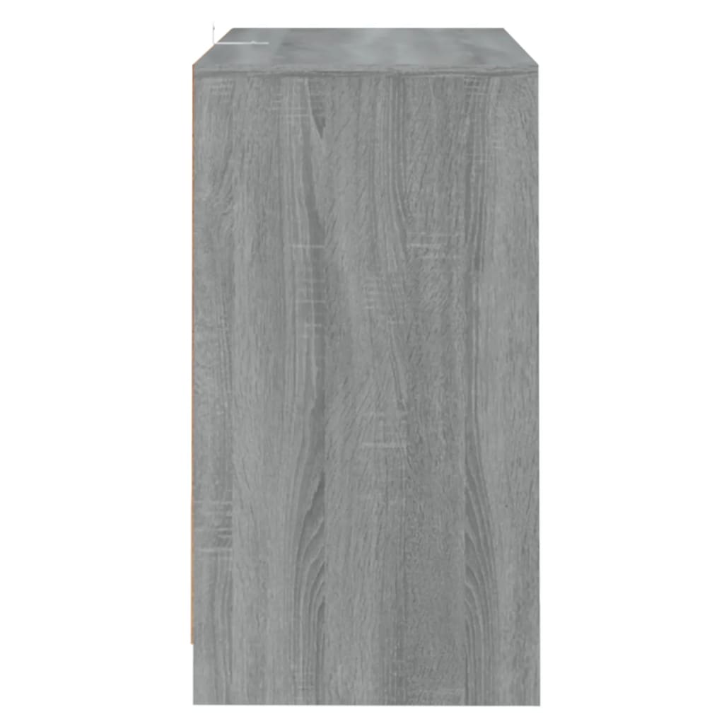 Senkki harmaa Sonoma-tammi 70x41x75 cm lastulevy - Sisustajankoti.fi