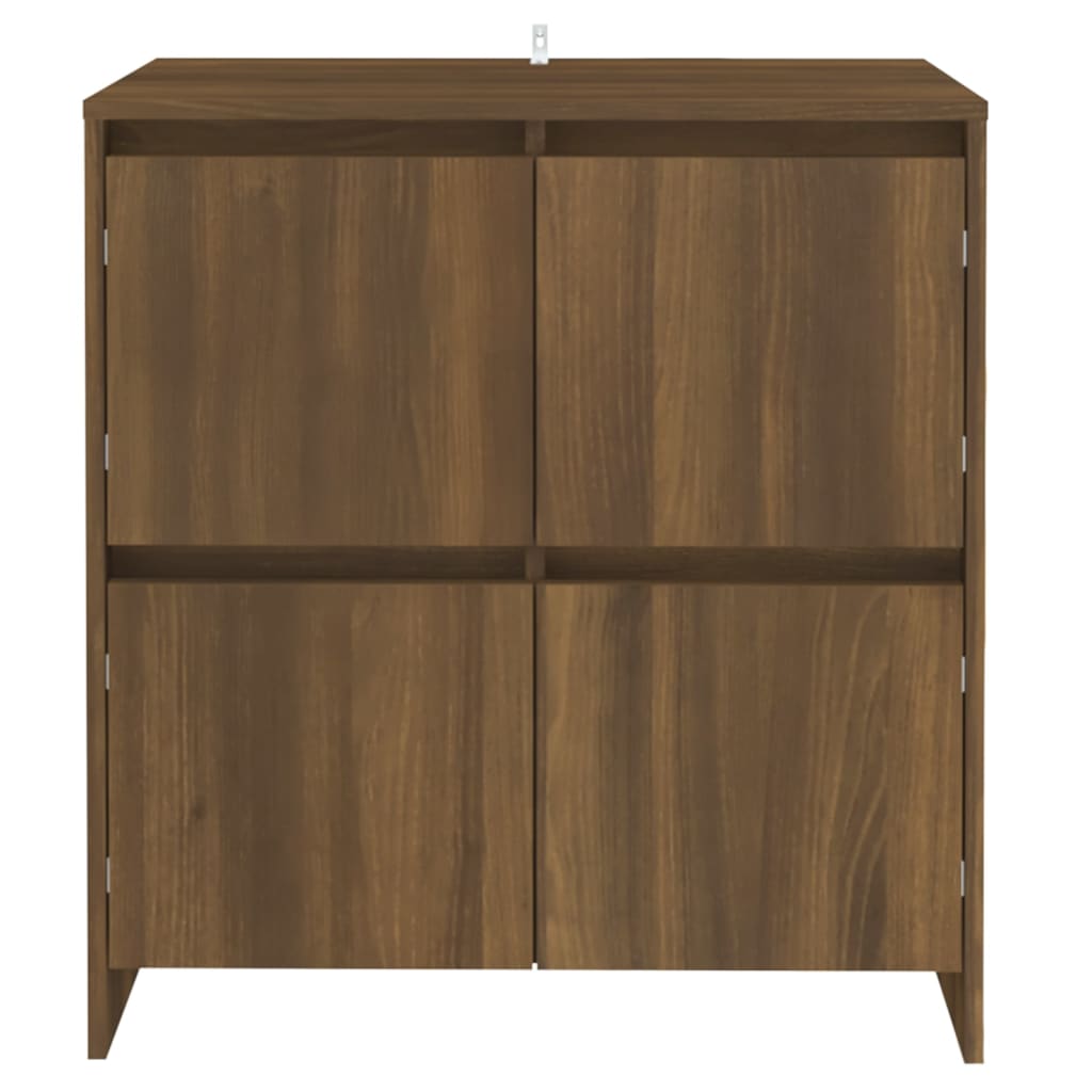 Senkki ruskea tammi 70x41x75 cm lastulevy - Sisustajankoti.fi