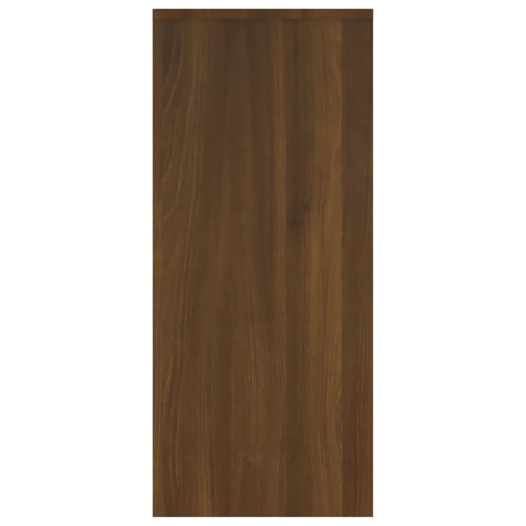 Senkki ruskea tammi 102x33x75 cm lastulevy - Sisustajankoti.fi