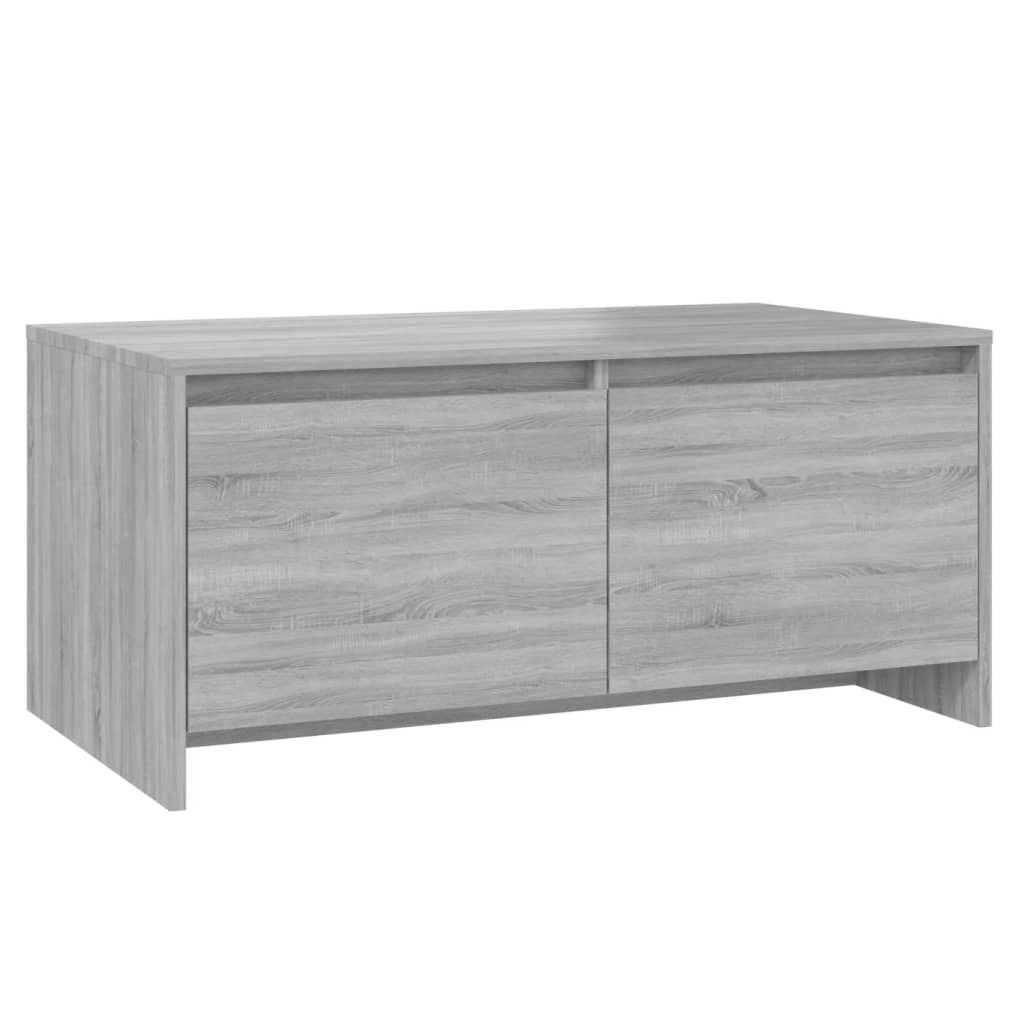 Sohvapöytä harmaa Sonoma 90x50x41,5 cm lastulevy - Sisustajankoti.fi