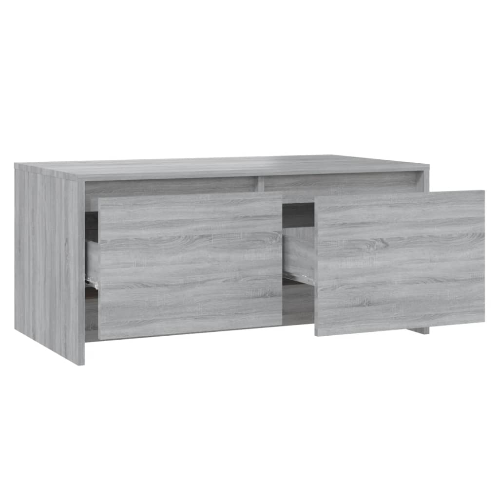 Sohvapöytä harmaa Sonoma 90x50x41,5 cm lastulevy - Sisustajankoti.fi
