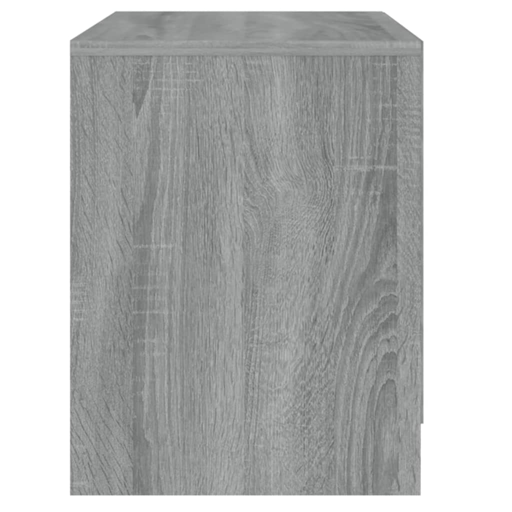 Yöpöytä harmaa Sonoma 45x34,5x44,5 cm - Sisustajankoti.fi