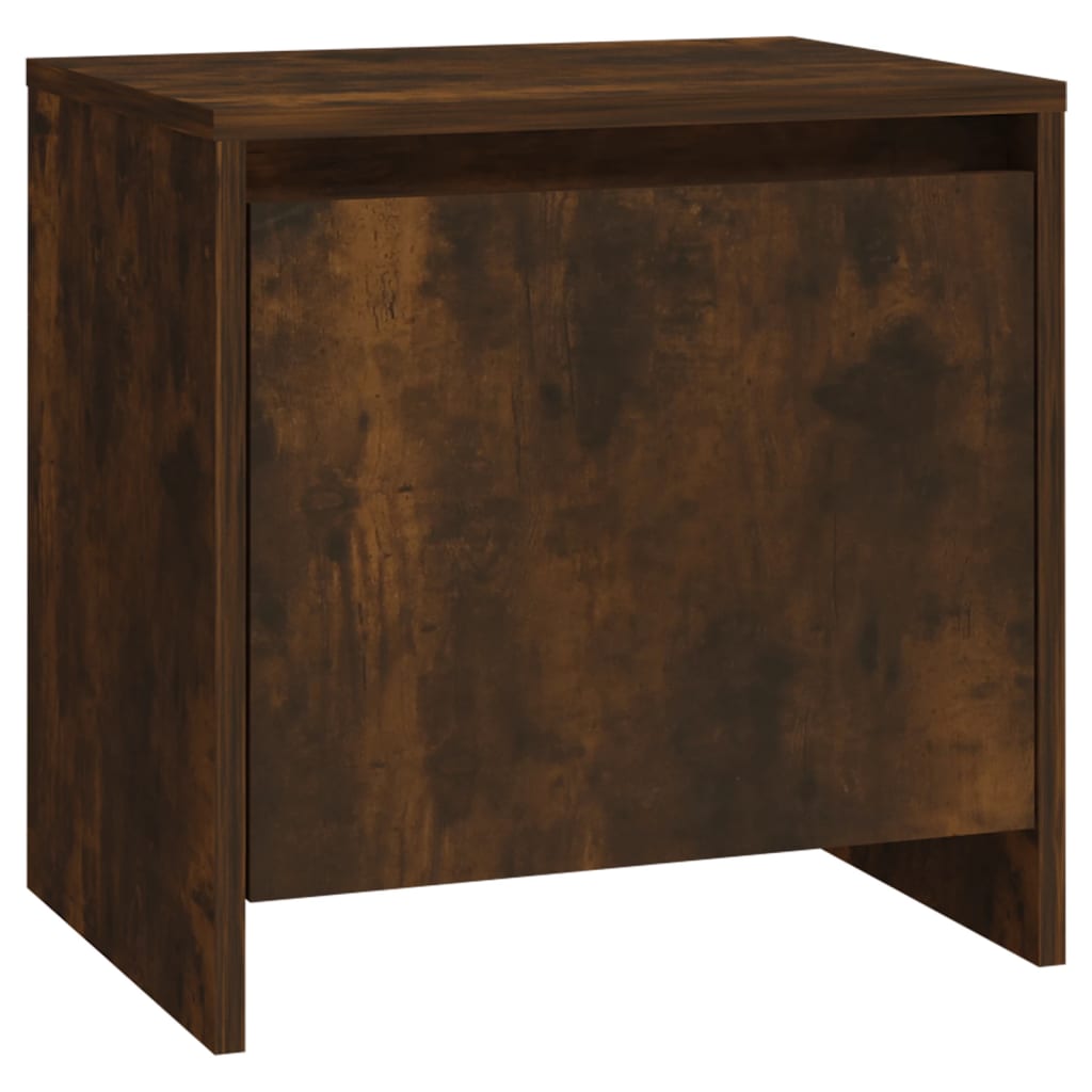 Yöpöydät 2 kpl savutammi 45x34x44,5 cm lastulevy - Sisustajankoti.fi