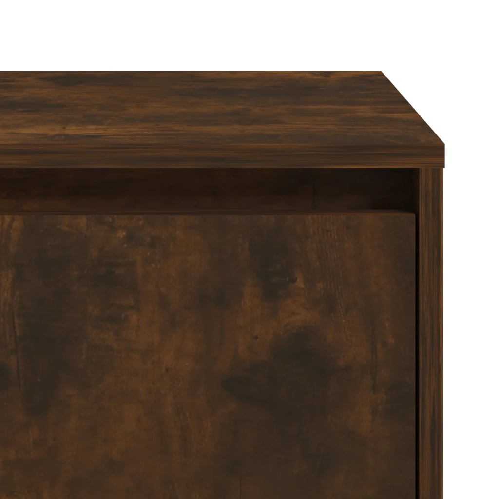 Yöpöydät 2 kpl savutammi 45x34x44,5 cm lastulevy - Sisustajankoti.fi