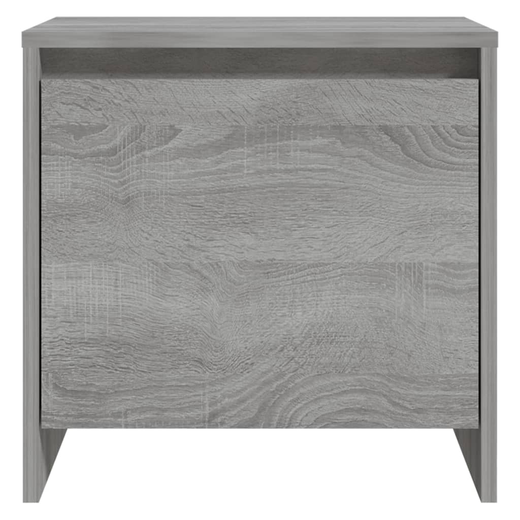 Yöpöytä harmaa Sonoma 45x34x44,5 cm lastulevy - Sisustajankoti.fi