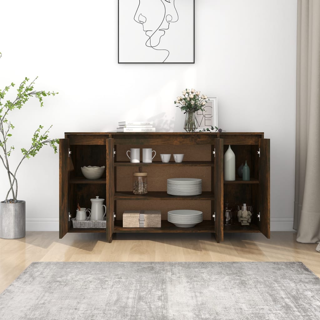 Senkki savutammi 135x41x75 cm lastulevy - Sisustajankoti.fi