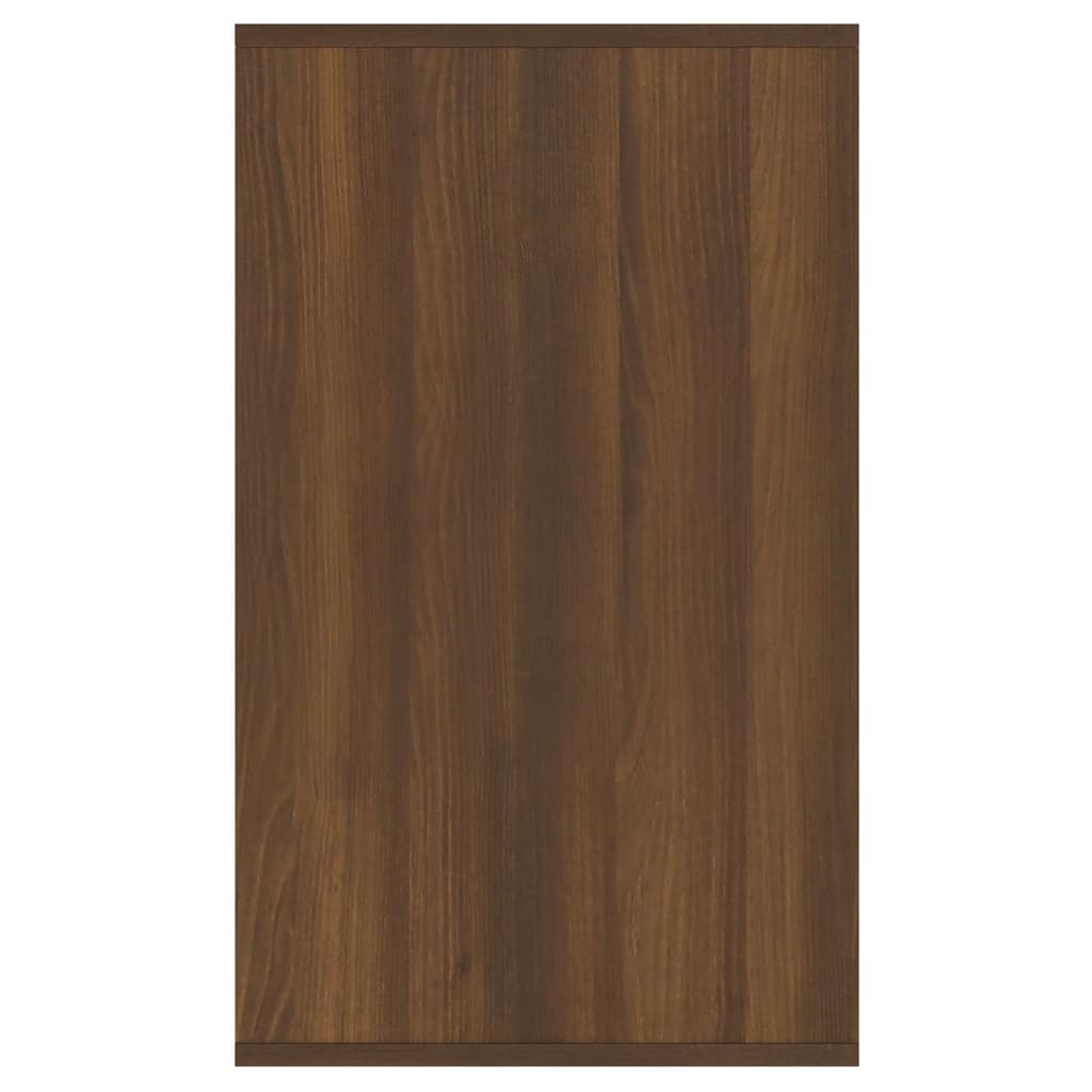 Senkki ruskea tammi 135x41x75 cm lastulevy - Sisustajankoti.fi