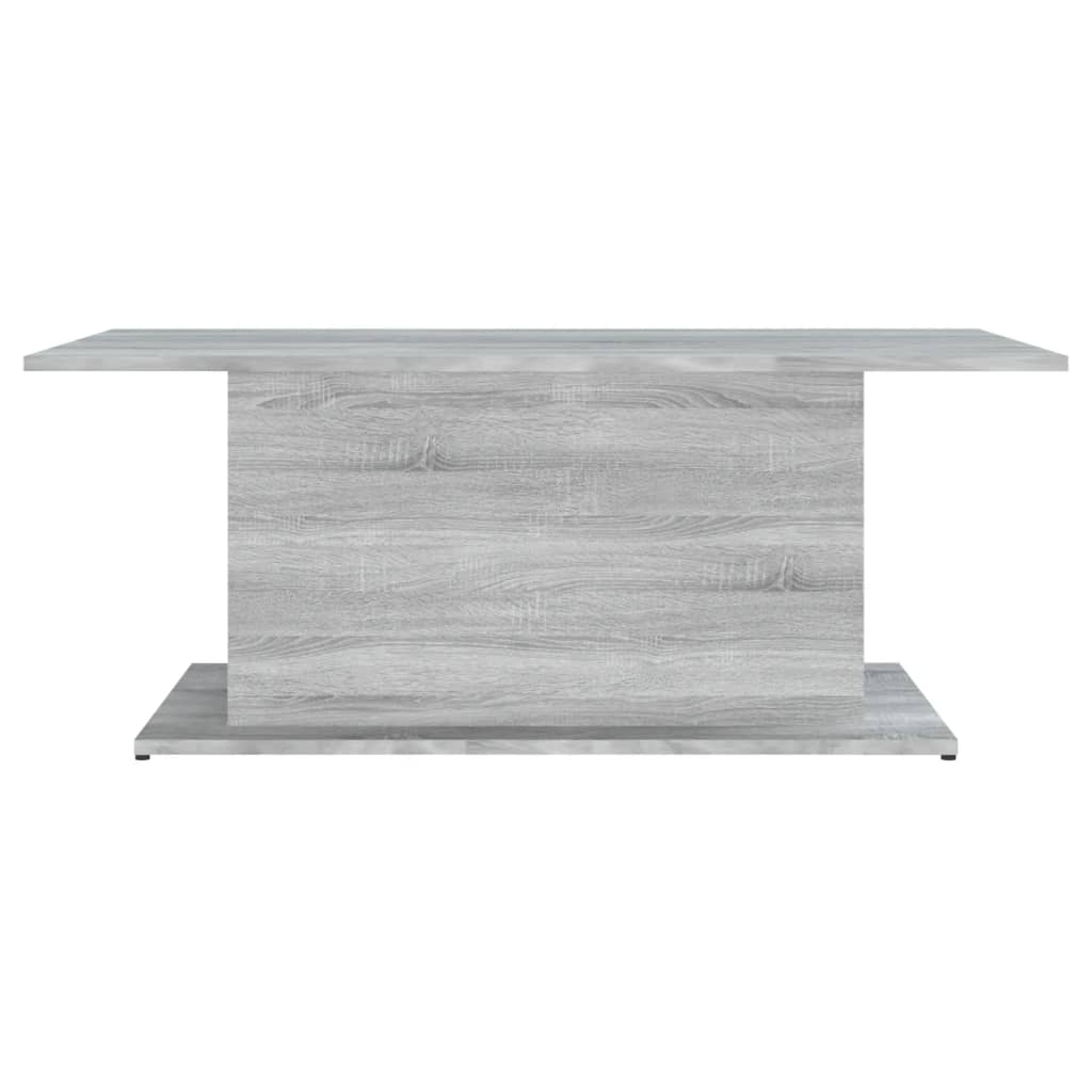 Sohvapöytä harmaa Sonoma 102x55,5x40 cm lastulevy - Sisustajankoti.fi
