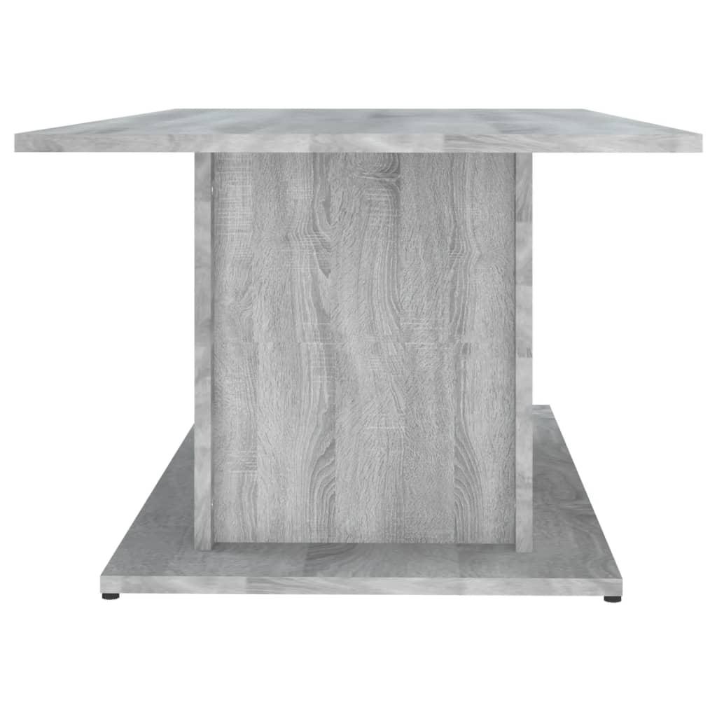 Sohvapöytä harmaa Sonoma 102x55,5x40 cm lastulevy - Sisustajankoti.fi