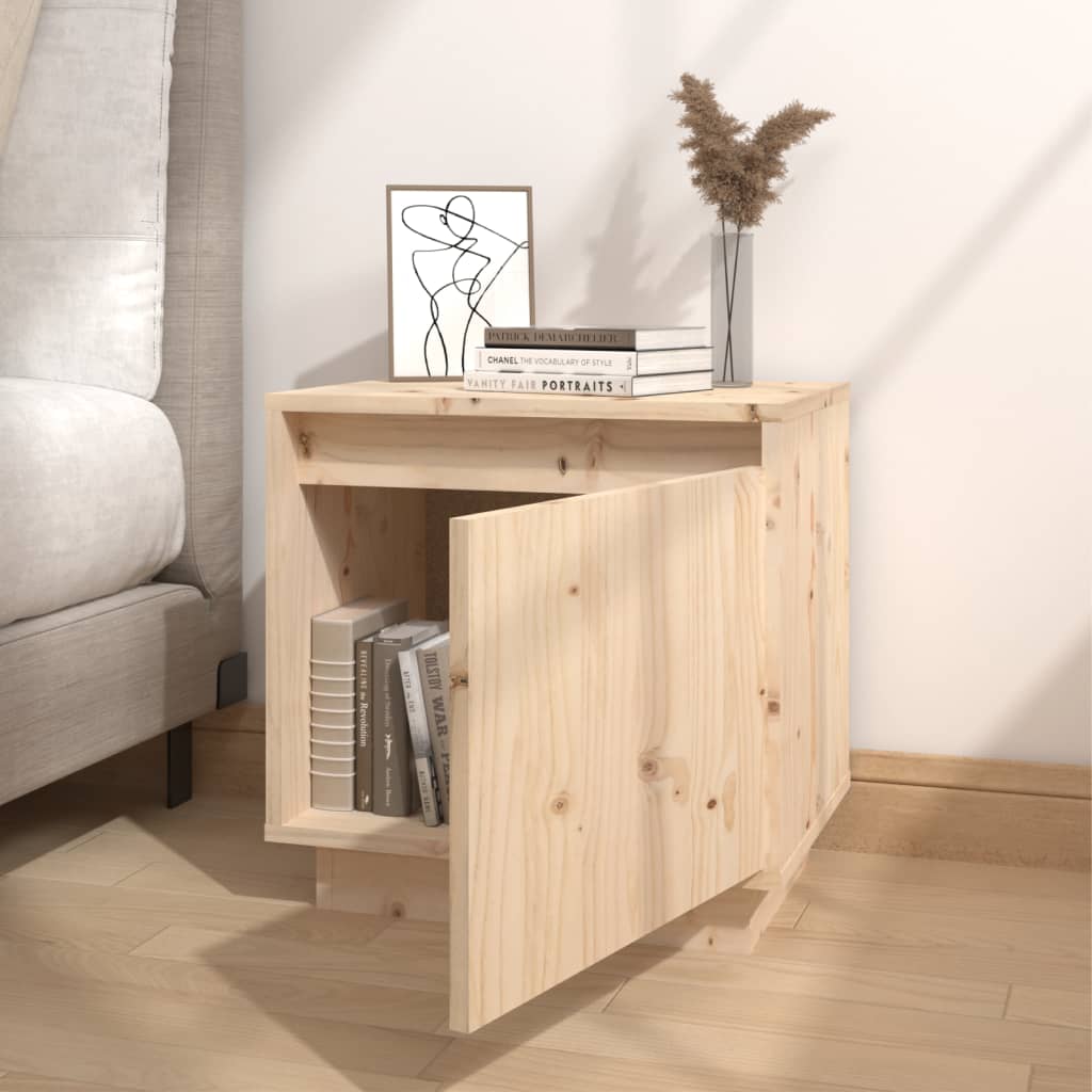 Yöpöydät 2 kpl 40x30x40 cm täysi mänty - Sisustajankoti.fi