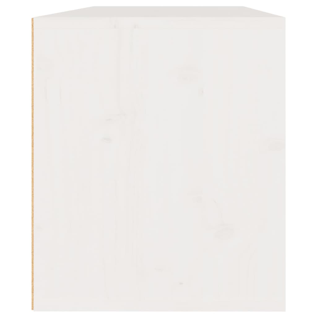 Seinäkaapit 2 kpl valkoinen 45x30x35 cm täysi mänty - Sisustajankoti.fi
